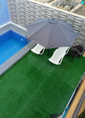 Aframe with Guba pool